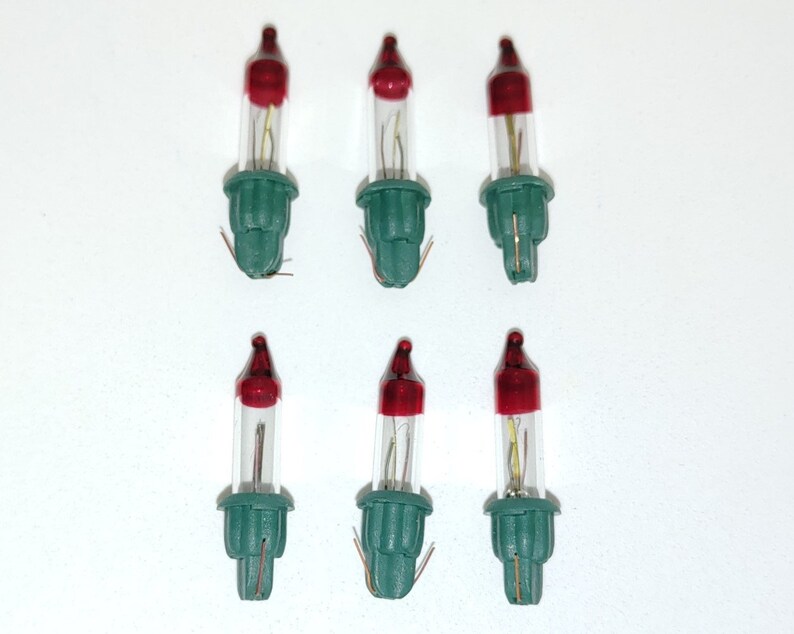 6 Style A Mini Bulb Flasher Flashers Christmas Tree Lights Etsy
