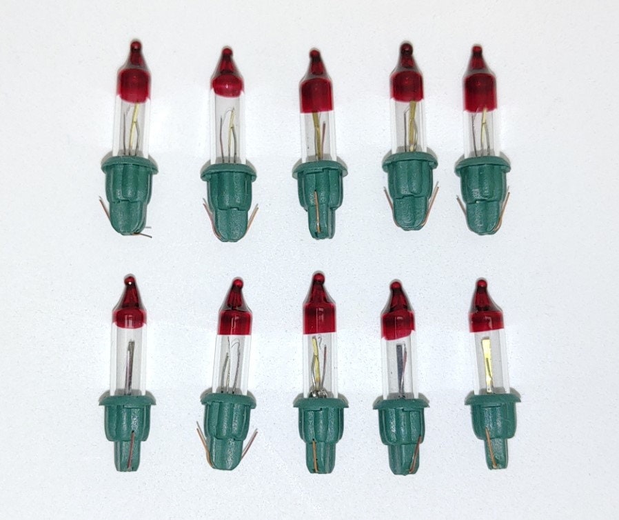 10 Style A Mini Bulb Flasher Flashers Christmas Tree Lights Replacement