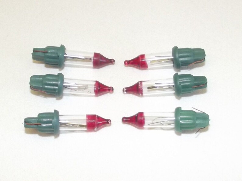 6 Style A Mini Bulb Flasher Flashers Christmas Tree Lights Etsy