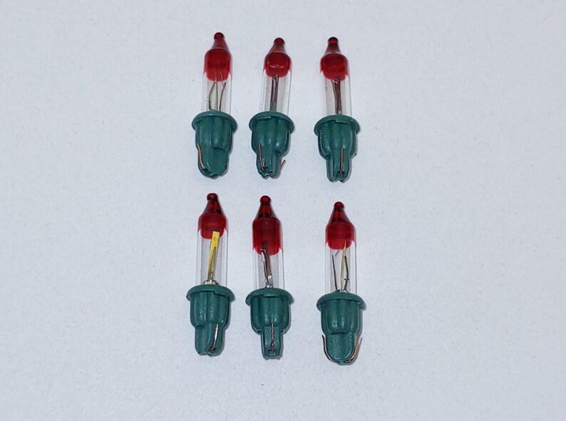 6 Style A Mini Bulb Flasher Flashers Christmas Tree Lights Replacement