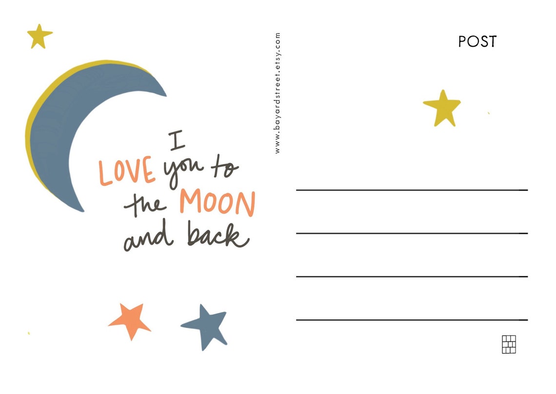 Printable Postcards - Etsy