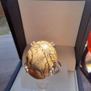 Sterling Silver Jasper Ring