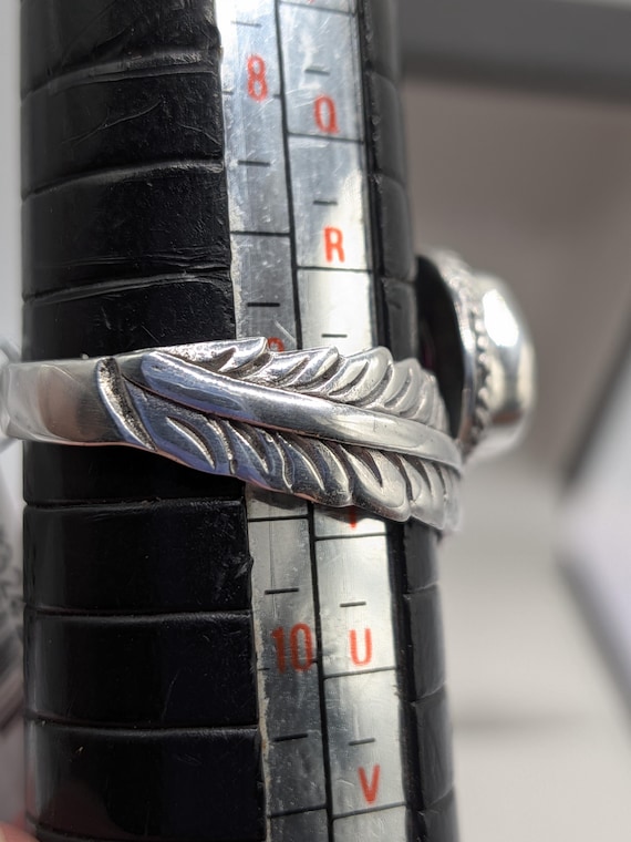 Sterling Silver Ruby Solitaire Ring - image 6