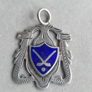 Antique Dublin Hallmarked Silver Fob