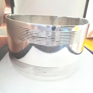 Vintage Hallmarked Silver Napkin Ring