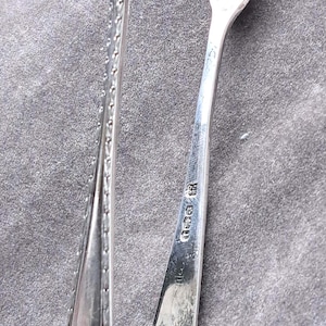 Antique Hallmarked Sterling Silver Sugar Tongs