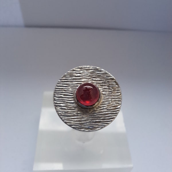 Rachel Galley Ruby Disc Ring