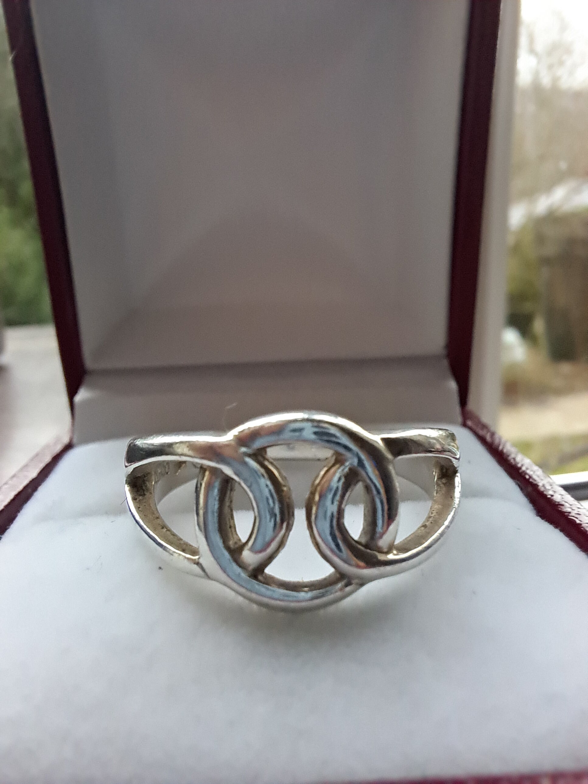 Vintage Sterling Silver Kit Heath Ring
