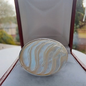 Vintage Milor Mother of Pearl Ring