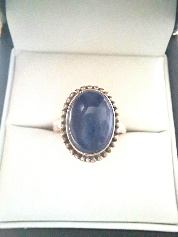 Sterling Silver Lapis Lazuli ring