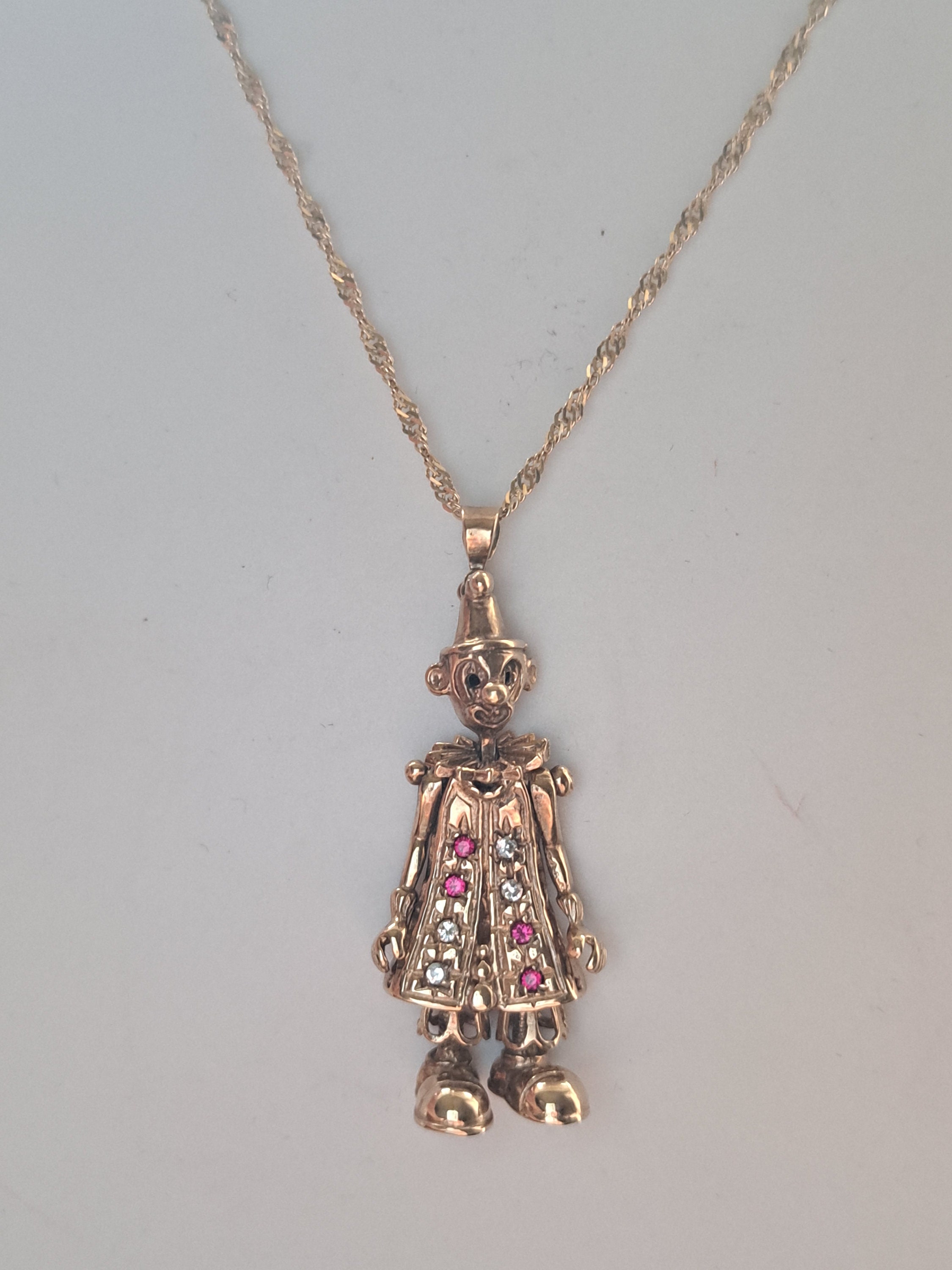 9ct gold shop clown