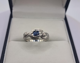 Anello Artigianale In Argento 925 Con Multi Gemme - Fatto A Mano - Variazione Colore