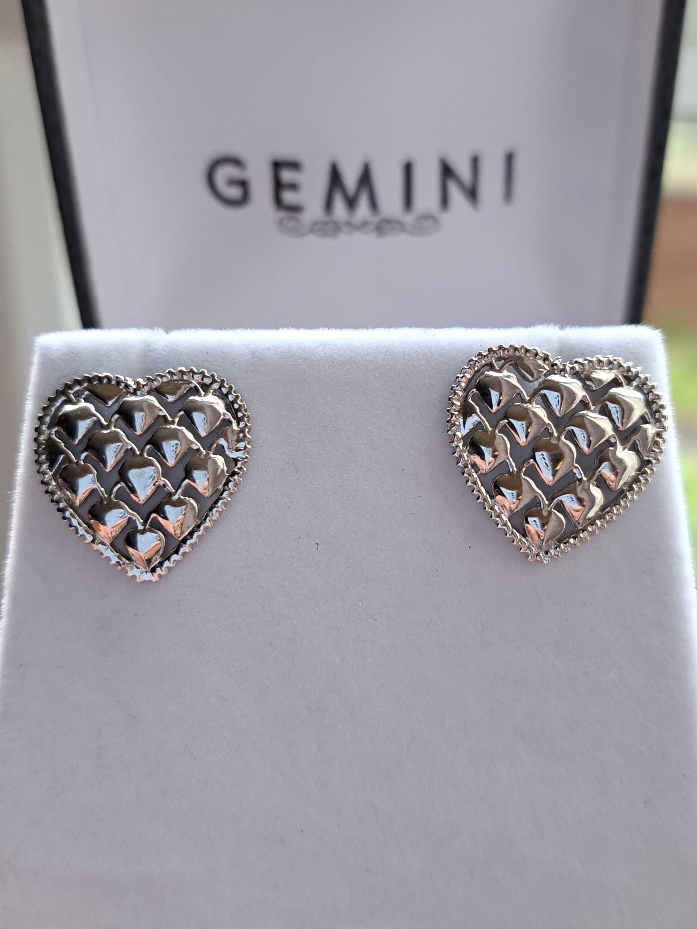 【STONEHENgE】Luv-it〜Silver Heart Planet Earrings F0464 Designer fashion, Seoul-fully created | W Concept