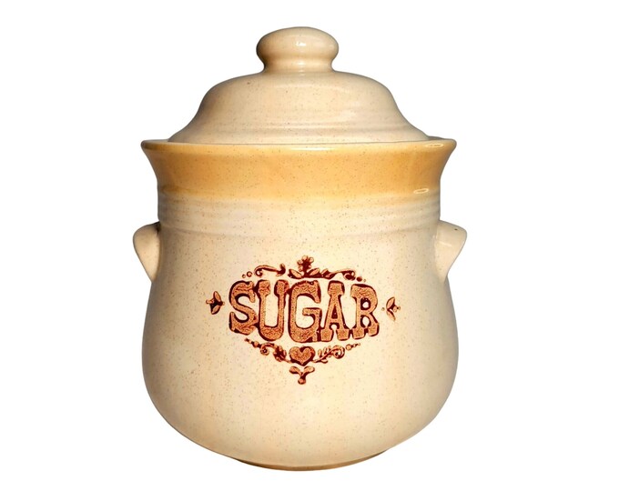 Ceramic Canister With Lidnull