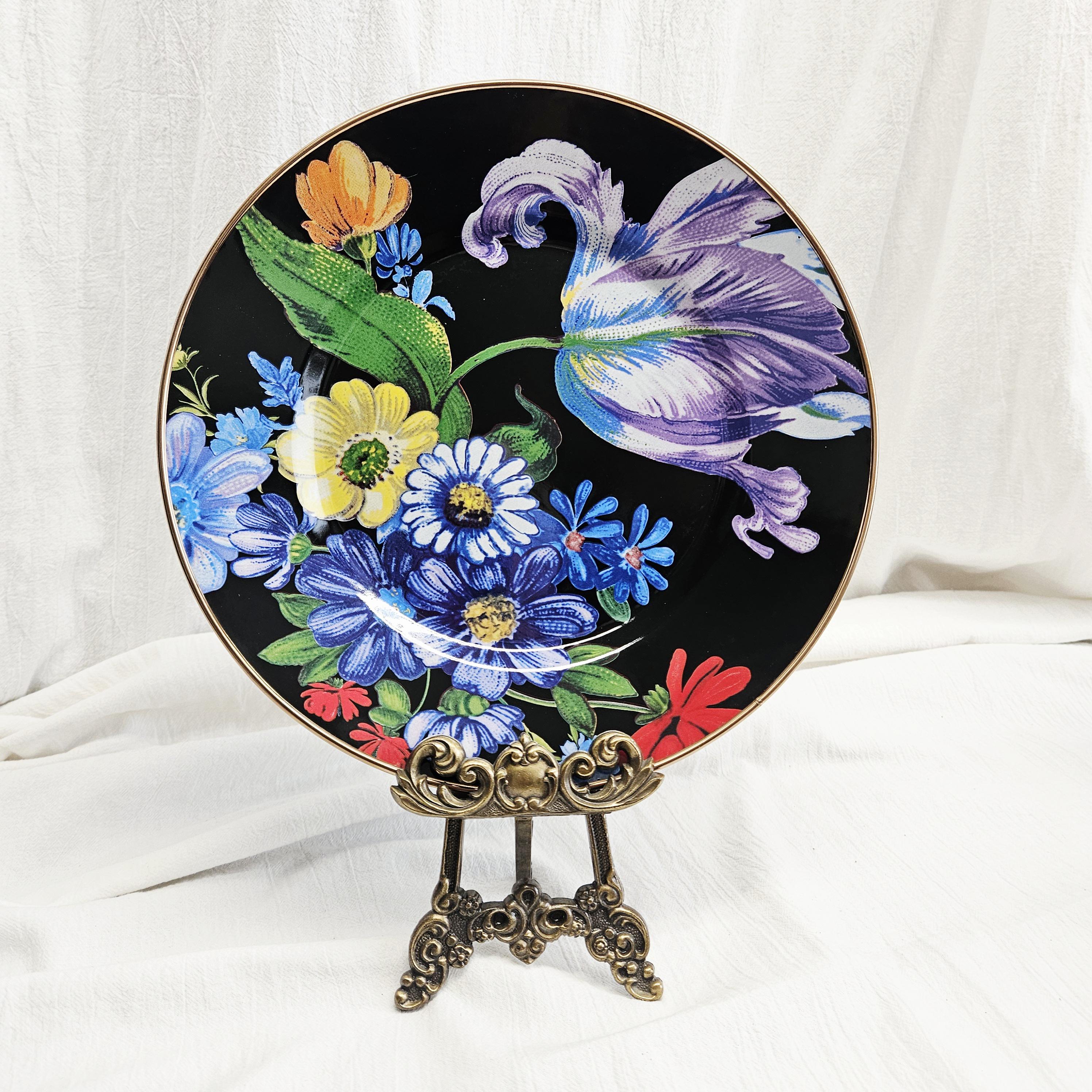Mackenzie Childs Plate - Etsy