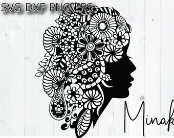 Download Mandala Girl Svg Etsy