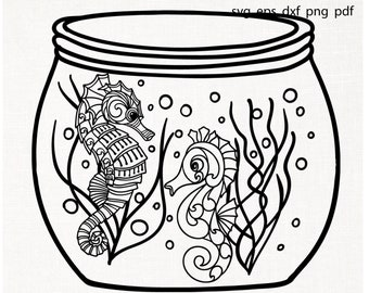 Download Fish Bowl Svg Etsy