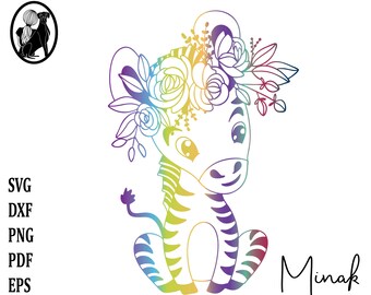 Download Baby Zebra Svg Etsy