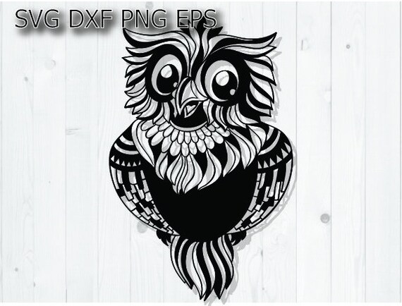 Download Baby Owl Mandala Svg Files For Cricut Animal Mandala Svg Owl Etsy