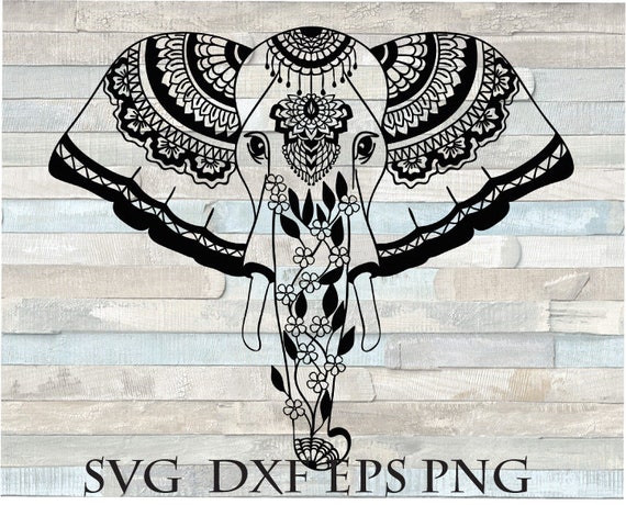 Download Ethnic Elephant Svg Etsy