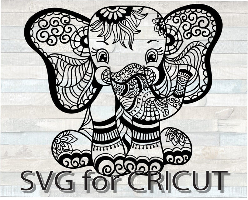 Free Free Baby Elephant Mandala Svg Free 652 SVG PNG EPS DXF File