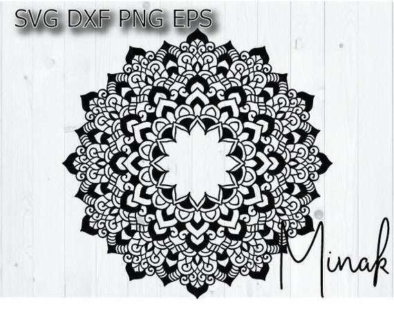 Doily Svg Lace Mandala Svg Mandela Svg Intricate Svg Etsy
