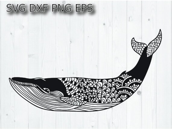 Download Killer Whale Svg Files For Cricut In Intricate Mandala Cut Etsy