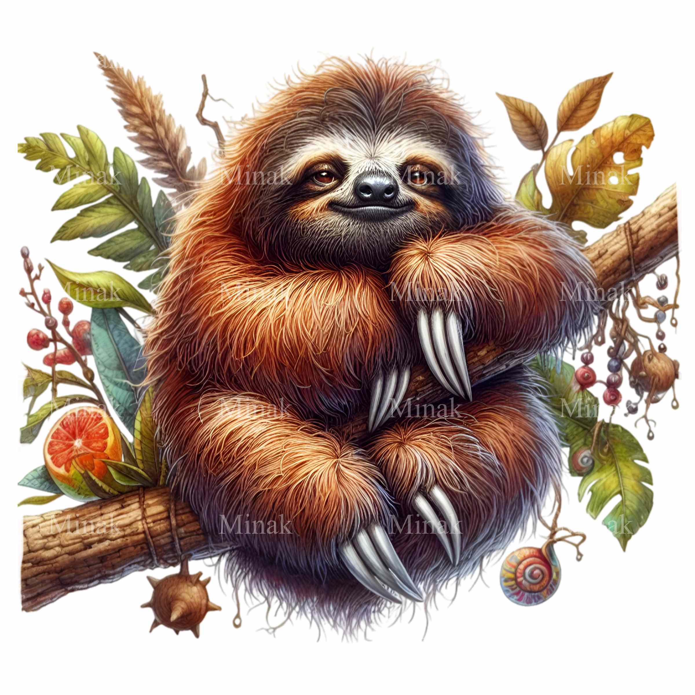 Grumpy Slothh 12 PNG Grumpy Sloth Clipart Coffee Mug Tired Animal Graphic - Etsy
