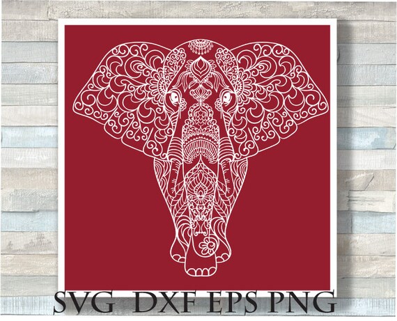 Download Ethnic Elephant Svg Elephant Mandala Svg Etsy