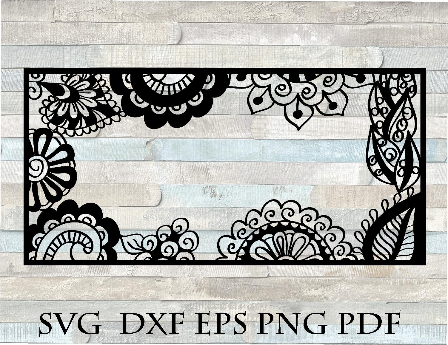 Download Square border svg mandala frame svg zentangle square frame ...