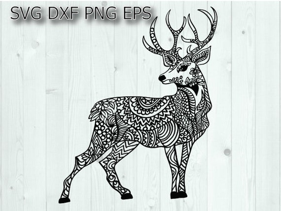 Download Buck Svg Deer Mandala Svg Deer Head Clipart Deer Antlers Etsy PSD Mockup Templates