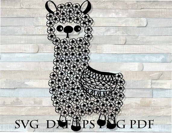 Download Llama Mandala Svg Love Sweet Baby Girl Nursery Kids Mug Design Etsy