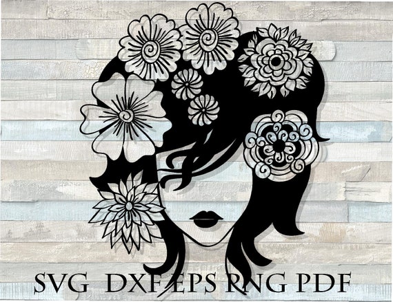 Download Woman Mandala Svg Etsy