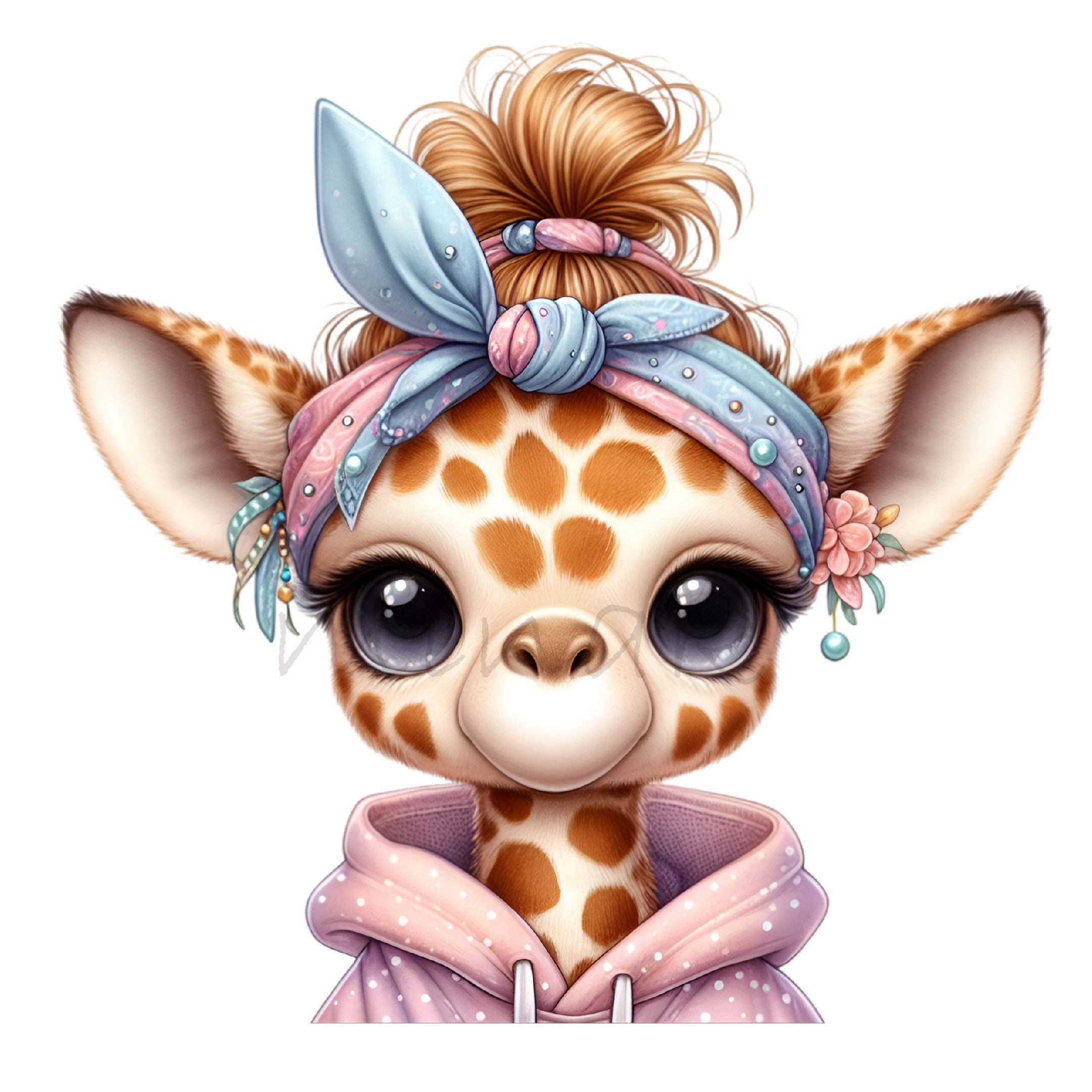 Giraffe Hair Clip - Etsy Ireland display picture 3