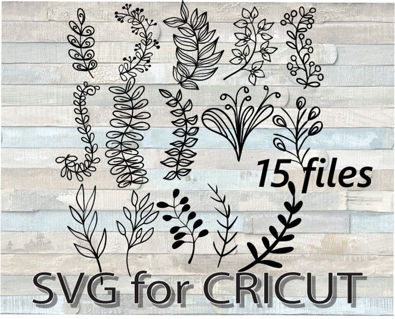Download Leaf dividers svg Branches svg file Leaves svg file Leaves ...