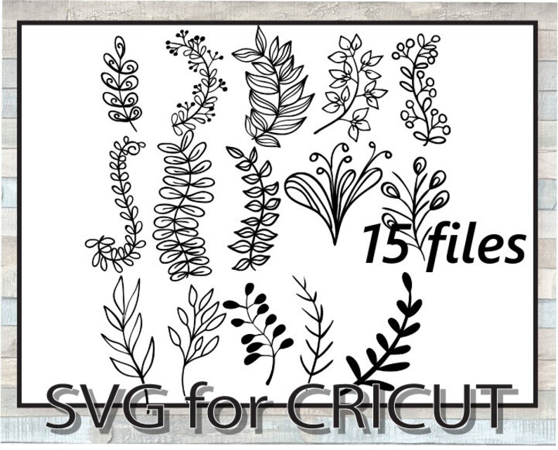 Download Leaf dividers svg Branches svg file Leaves svg file Leaves ...