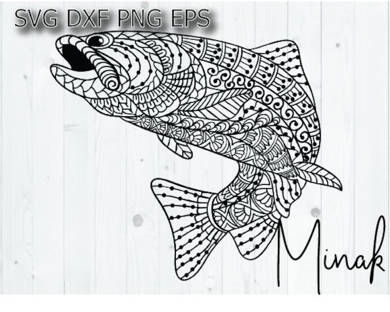 Free Free 234 Fishing Mandala Svg SVG PNG EPS DXF File