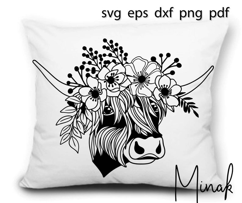 Free Free 259 Cricut Highland Cow Svg SVG PNG EPS DXF File