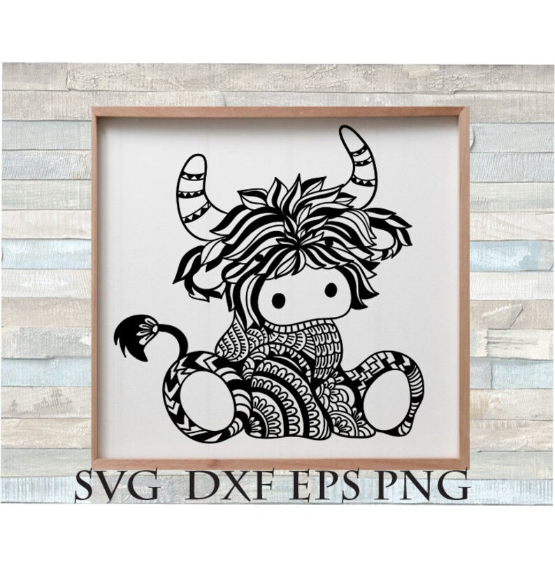 Free Free 164 Cricut Highland Cow Svg Free SVG PNG EPS DXF File