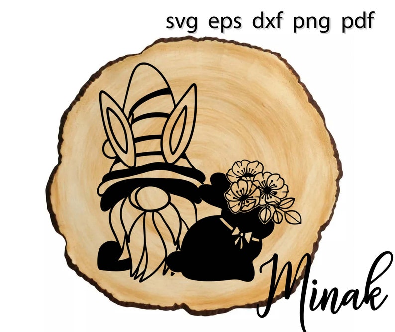 Free Free Bunny Gnome Svg 808 SVG PNG EPS DXF File