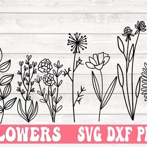 Wildflowers svg