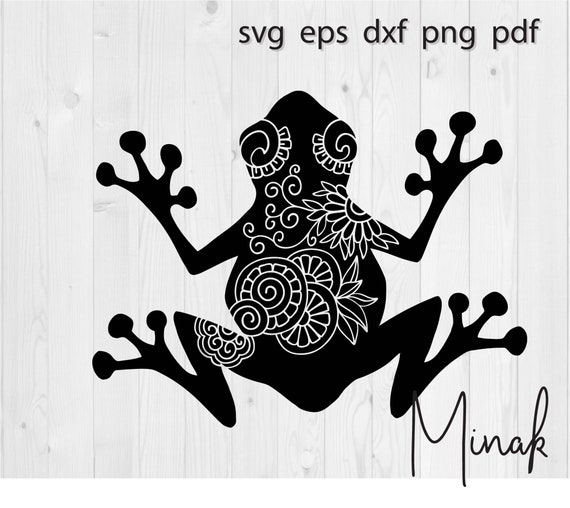 Download Clip Art Frog Mandala Svg Paper Cut Template Frog Zentangle Svg Mandala Svg Laser Frog Svg Silhouette Cricut Cut Files Vector Cnc Plasma Art Collectibles