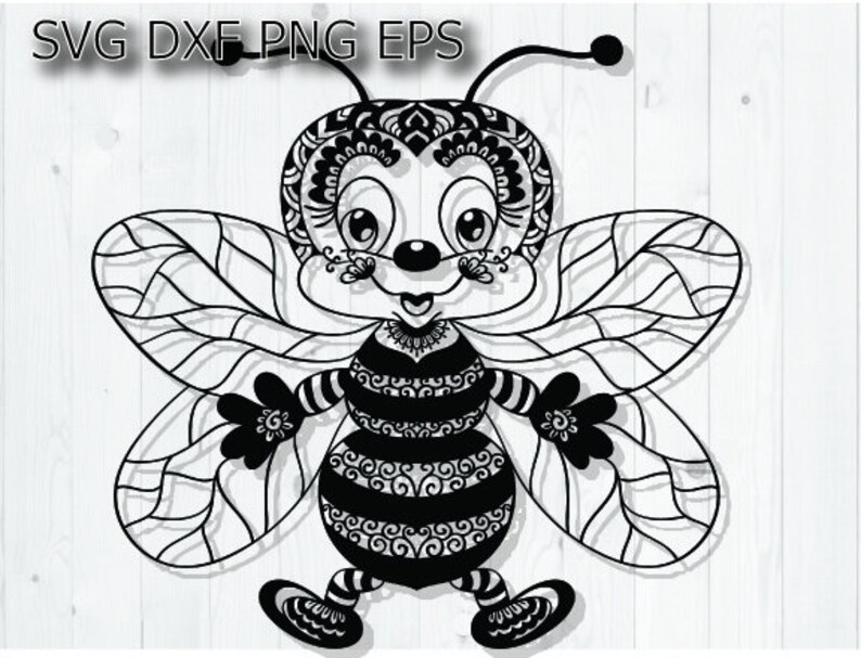 Download Download Transparent Background Free Svg Bee for Cricut ...