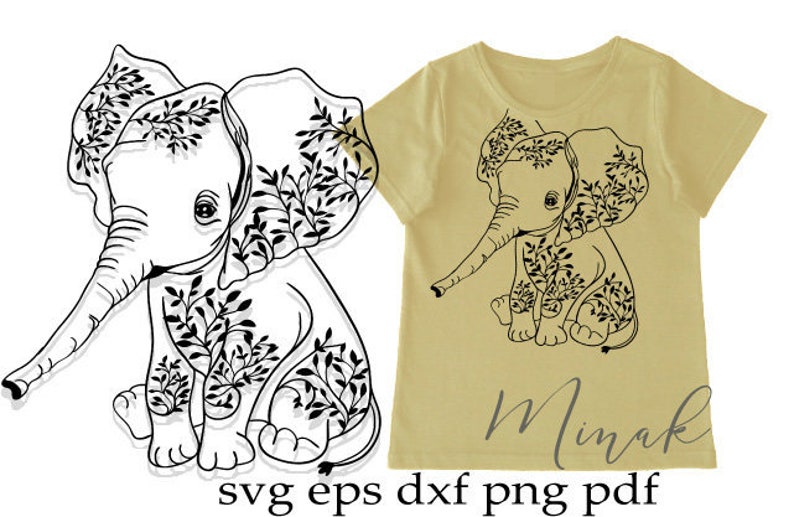 Download Baby Elephant Svg Etsy Yellowimages Mockups