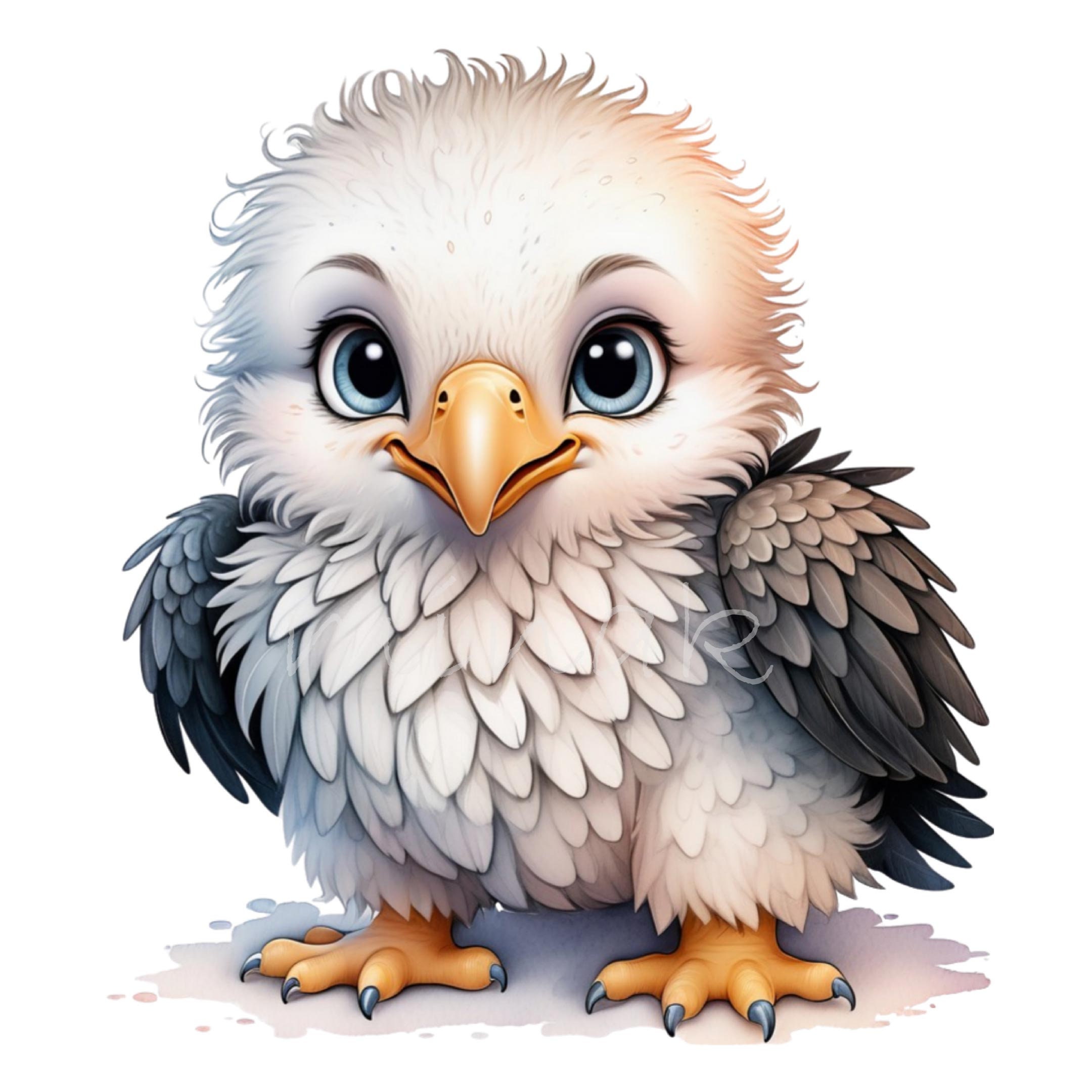 Cartoon Eagle Bird -  Canada
