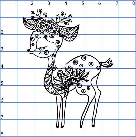 Download Woodland nursery svg baby deer svg | Etsy