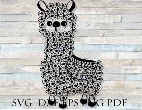 Download Llama Mandala Svg Love Sweet Baby Girl Nursery Kids Mug Design Etsy