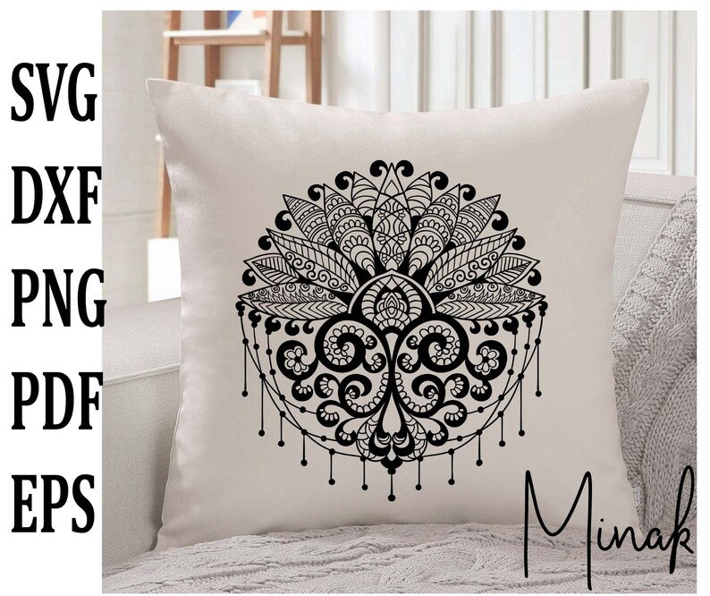 Free Free 113 Lotus Flower Mandala Svg SVG PNG EPS DXF File