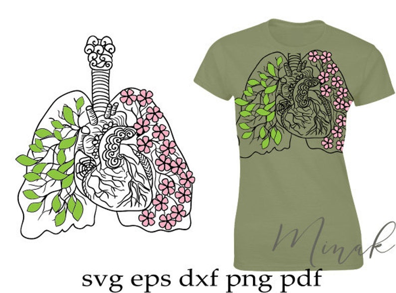 Free Free 273 Flower Lungs Svg SVG PNG EPS DXF File