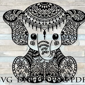 Download Baby Elephant Svg Etsy PSD Mockup Templates